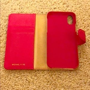Michael Kors IPhone X wallet case
